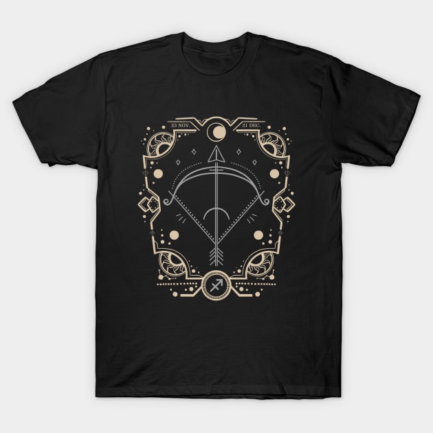 Sagittarius T-Shirt by Milmino